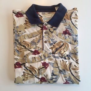 Banana Polo Shirt by Cabin Fever 1990s - Size XL